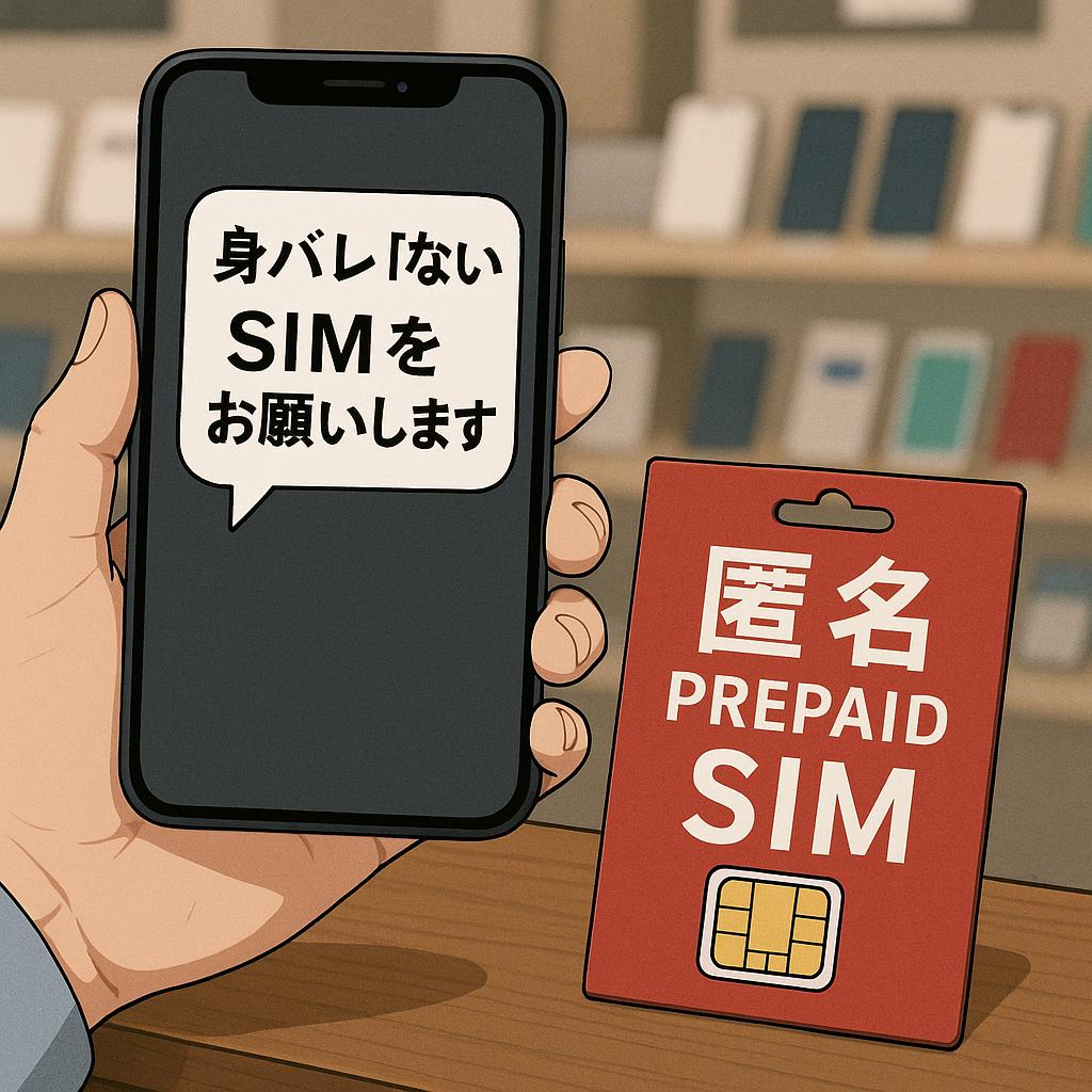 匿名SIMのリアルな入手方法 ~身バレしないスマホを使いたい人へ~