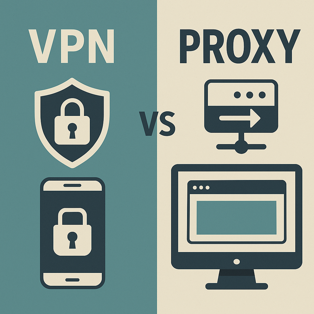 VPNとプロキシの違いとは?通信の安全を考えるために知っておくべきこと