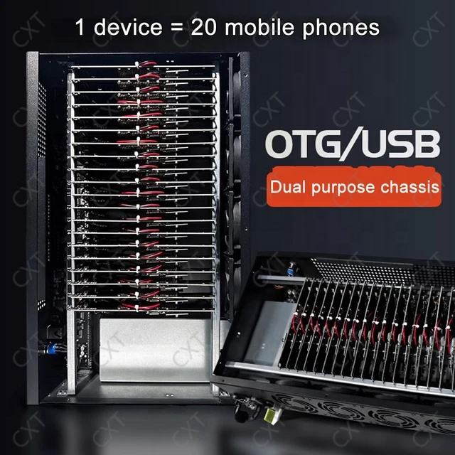 スマホファーム スマホ農家デビュー？ 1台で32倍働くAntiSpyPhone – AntiSpyPhone