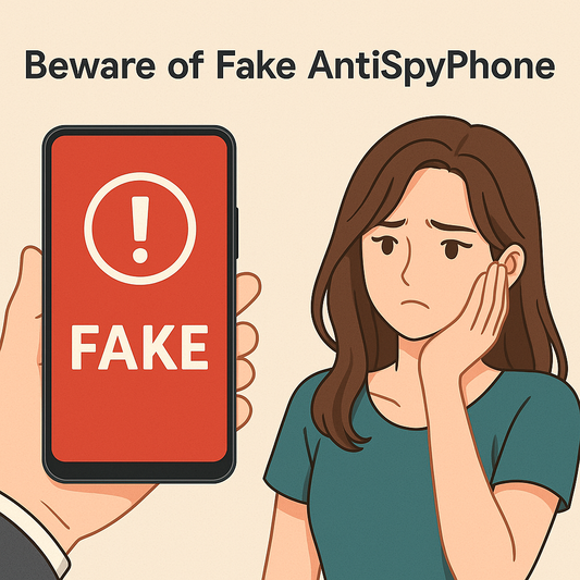 偽物のAntiSpyPhoneにお気をつけください