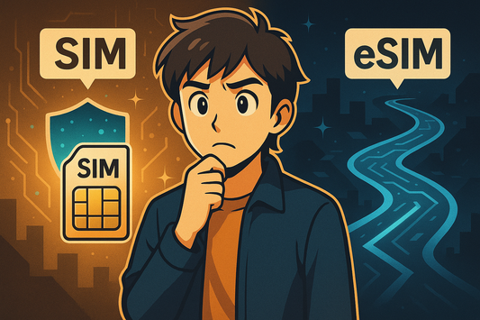 eSIMと物理SIM、どっちが“身バレ”に強い？ プライバシー重視派のためのSIM戦略ガイド