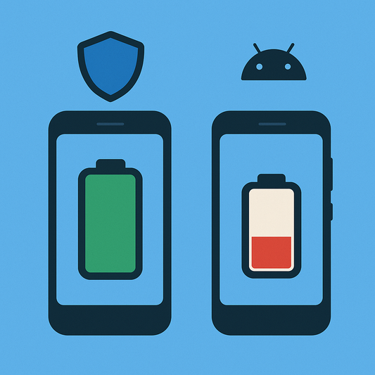 なぜAntiSpyPhoneはAndroidよりバッテリーが長持ちするのか