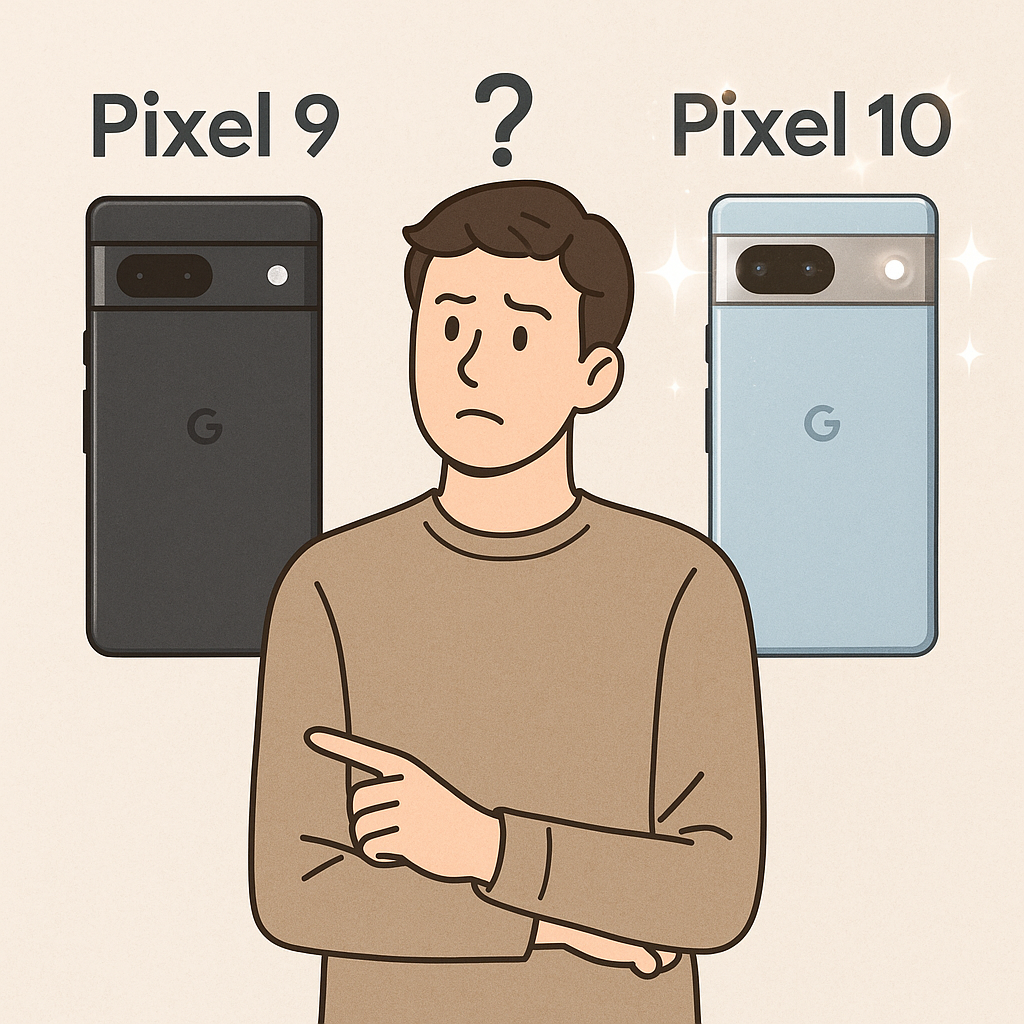 Pixel10はまだ焼き直し？ いまはPixel9が安心