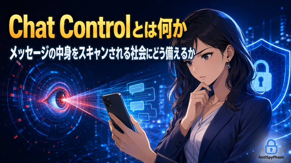 Chat Controlとは何か メッセージの中身をスキャンされる社会にどう備えるか