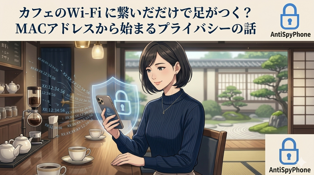 カフェのWi-Fiに繋いだだけで足がつく？MACアドレスから始まるプライバシーの話