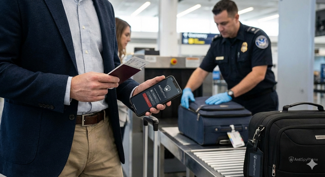 空港の税関で「スマホを見せろ」と言われたら？海外旅行でプライバシーを守り抜く賢い設定術