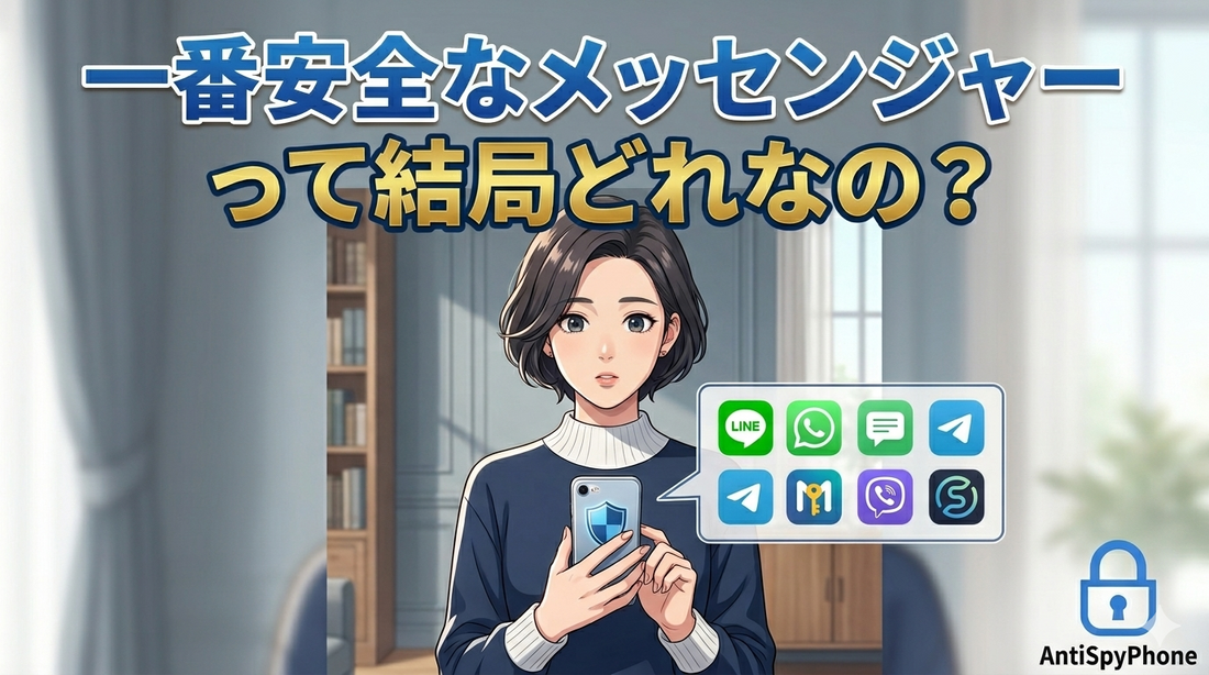 一番安全なメッセンジャーって結局どれなの?