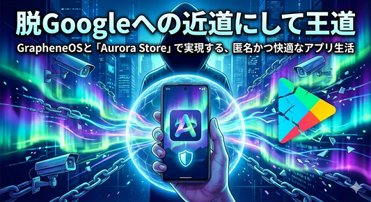 脱Googleへの近道にして王道 GrapheneOSと「Aurora Store」で実現する、匿名かつ快適なアプリ生活のすゝめ