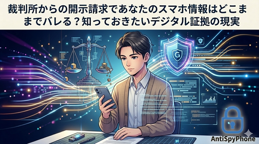 裁判所からの開示請求であなたのスマホ情報はどこまでバレる?知っておきたいデジタル証拠の現実