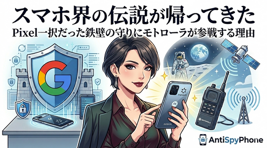 スマホ界の伝説が帰ってきた Pixel一択だった鉄壁の守りにモトローラが参戦する理由