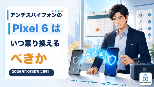 アンチスパイフォンの Pixel6 はいつ乗り換えるべきか