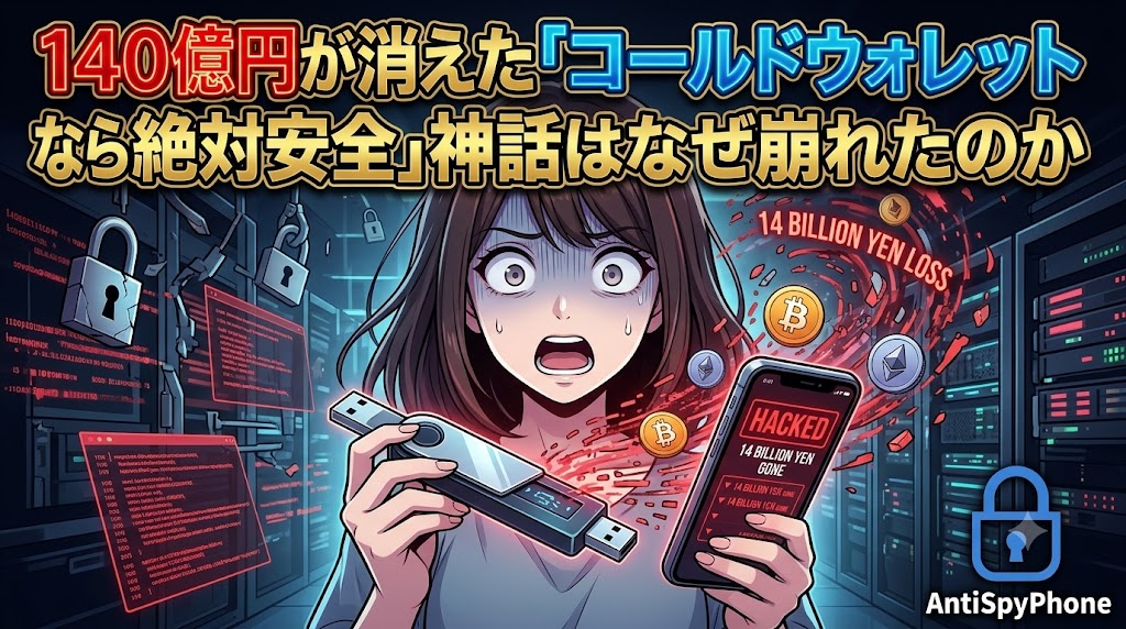 140億円が消えた「コールドウォレットなら絶対安全」神話はなぜ崩れたのか