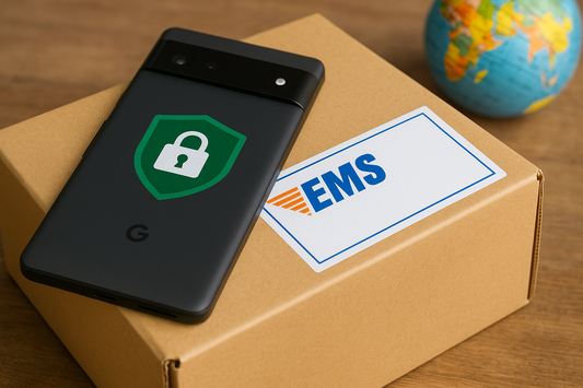 AntiSpyPhoneは世界中どこへでも飛びます（EMSで安全発送）