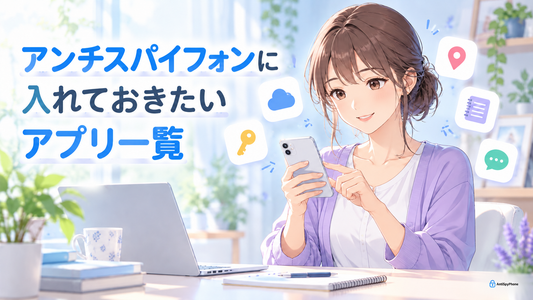 アンチスパイフォンに入れておきたいアプリ一覧
