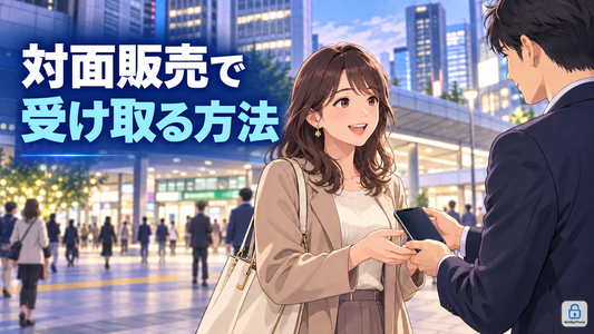 対面販売で受け取る方法