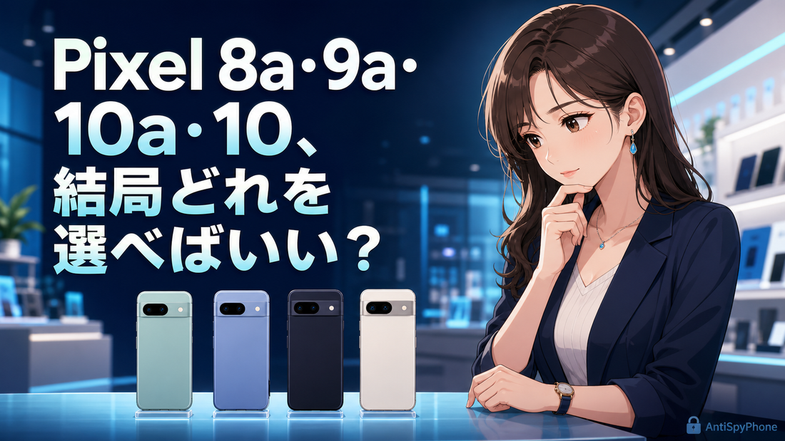Pixel 8a・9a・10a・10、結局どれを選べばいい？