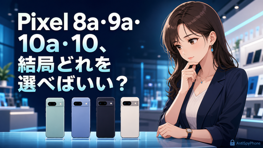 Pixel 8a・9a・10a・10、結局どれを選べばいい？