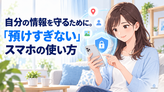 自分の情報を守るために。「預けすぎない」スマホの使い方