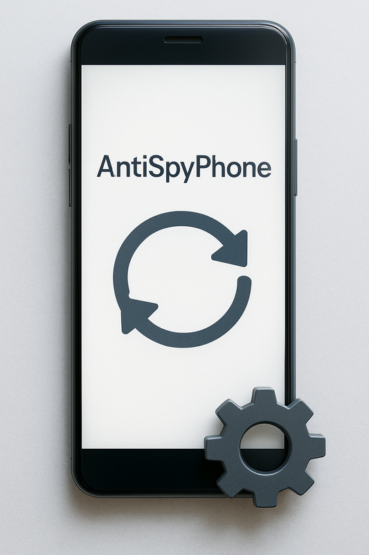AntiSpyPhoneの再設定